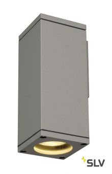 THEO WALL OUT светильник настенный IP44 для лампы GU10 35Вт макс., серебристый