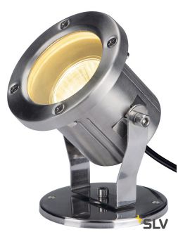 NAUTILUS 10 SPOT светильник IP55 для лампы GU10 25Вт макс., кабель 1.5м без вилки, сталь