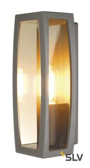 MERIDIAN BOX светильник настенный IP54 для лампы E27 25Вт макс., антрацит/ прозрачный