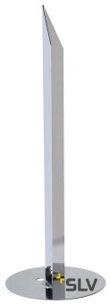 GLOO PURE/ ROX ACRYL POLE/ SQUARE POLE, наконечник для грунта, сталь