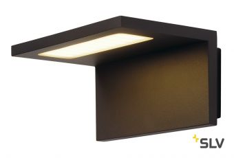 ANGOLUX светильник настенный IP44 7.6Вт с LED 3000К, 500лм, 120°, антрацит