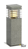 ARROCK GRANITE 40 светильник ландшафтный IP44 для лампы E27 15Вт макс., "соль&перец"/ сталь