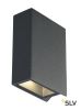 QUAD UP/DOWN светильник настенный IP44 6.8Вт с LED 3000К, 140лм, 60°, антрацит