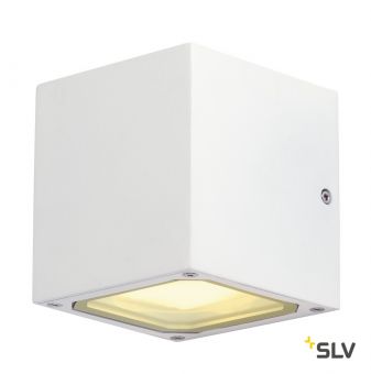 SITRA CUBE светильник настенный IP44 для 2-х ламп GX53 по 9Вт макс., белый