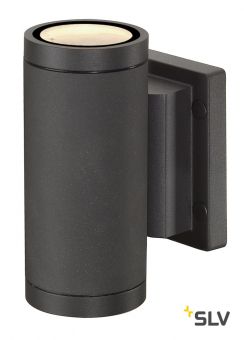 NEW MYRA UP-DOWN светильник настенный IP55 для 2x ламп GU10 по 35Вт макс., антрацит