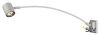 NEW MYRA DISPLAY CURVE светильник настенный IP55 для лампы GU10 50Вт макс., серебристый