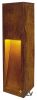 RUSTY SLOT 50 LED светильник ландшафтный IP55 8.6Вт с LED 3000К, 30лм, бурый