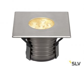 DASAR® 150 PREMIUM SQUARE светильник встраиваемый IP67 17Вт c LED 3000К, 1200лм, 30°, Al, сталь