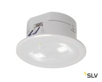 P-LIGHT 13 CL светильник встраиваемый аварийный IP20 5Вт с LED 6000К, 120лм, 90°, белый