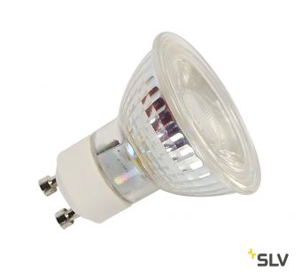 LED GU10 источник света 230В, 5.5Вт, 3000К, 440лм, 38°, 3 уровня яркости, зеркальный корпус
