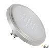 LED QPAR111 GU10 источник света 230В, 7.9Вт, 4000K, 760лм, 25°, серебристый корпус
