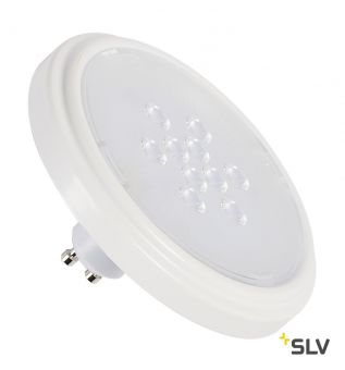 LED QPAR111 GU10 источник света 230В, 7.9Вт, 4000K, 760лм, 40°, белый корпус
