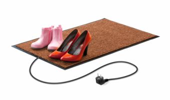 Коврик подогреваемый "Теплолюкс-carpet" 80х50 коричневый (для сушки обуви)