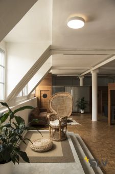 MEDO 40 LED CW DALI светильник накладной 31Вт с LED 3000К/4000К, 2800лм/2950лм, 105°, черный