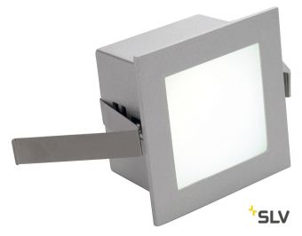 FRAME BASIC LED светильник встраиваемый 350мА 1Вт с LED 4000К, 45лм, серебристый
