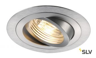 NEW TRIA 78 ROUND GU10 CS светильник встраиваемый для лампы GU10 50Вт макс., матированный алюминий