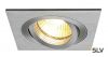 NEW TRIA 78 SQUARE GU10 CS светильник встраиваемый для лампы GU10 50Вт макс., матированный алюминий