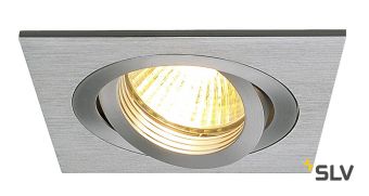 NEW TRIA 78 SQUARE GU10 CS светильник встраиваемый для лампы GU10 50Вт макс., матированный алюминий