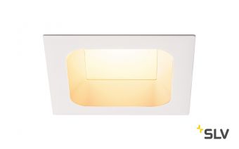 VERLUX 125 светильник встраиваемый 22Вт с БП и LED 3000К, 1800лм, 80°, белый