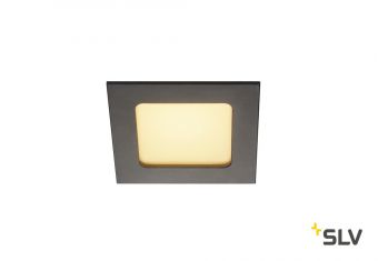 FRAME BASIC LED SET светильник встраиваемый 9.4Вт с LED 3000К, 450лм, 90°, с БП, черный