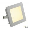 FRAME BASIC FLAT QT9 светильник встраиваемый 12В для лампы QT9 G4 20Вт макс., серебристый