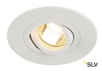 NEW TRIA 78 XL ROUND GU10 CS светильник встраиваемый для лампы GU10 50Вт макс., белый