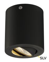 TRILEDO ROUND LED CL светильник потолочный 8.1Вт с LED 3000К, 670лм, 36°, черный
