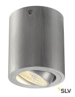 TRILEDO ROUND LED CL светильник потолочный 8.1Вт с LED 3000К, 670лм, 36°, матированный алюминий