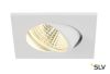 NEW TRIA 68 SQUARE CS светильник встраиваемый 5.3Вт с БП и LED 3000К, 300лм, 38°, белый