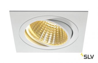 NEW TRIA 150 SQUARE CS светильник встраиваемый 29Вт с БП и LED 2700К, 2275лм, 30°, 1-10В, белый
