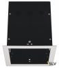 AIXLIGHT® PRO, 1 FRAME корпус с рамкой для 1-го светильникa MODULE, серебристый / черный