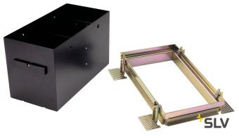 AIXLIGHT® PRO, 2 FRAMELESS корпус безрамочный для 2-x светильников MODULE, черный