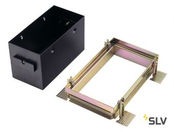 AIXLIGHT® PRO 50, 2 FRAMELESS корпус безрамочный для 2-х светильников MODULE, черный