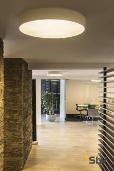 MEDO 60 LED CW TRIAC светильник накладной 40Вт с LED 3000К/4000К, 3800лм/4200лм, 105°, черный